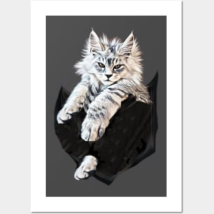 LYNX in your pocket (kitten) Posters and Art